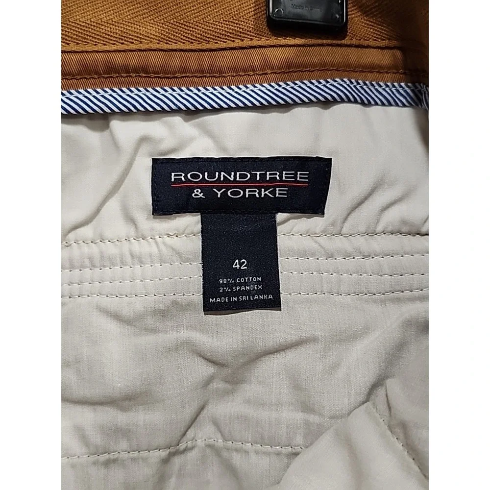 Roundtree & Yorke NWT Shorts Mens 42 Brown, The R&R Cargo‎ Classic Fit
